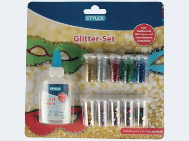 Bild von Glitterset 11tlg. - 23386