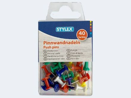 Zeige Details für Pinnwandnadeln 40 Stück farbig - 24481 Bild von Pinnwandnadeln 40 Stück farbig - 24481