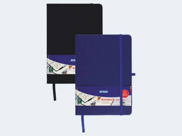 Bild von Notitzbuch 9x14cm blau schwarz - Ein Stück wird nach dem Zufallsprinzip zugesendet! - 29201