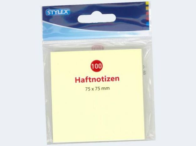 Bild von Haftnotiz 100Bl 76x76 gelb - Eine Verkaufseinheit = 10 Stück - 31290