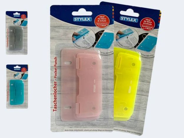 Bild von Taschenlocher Blisterkarte - Eine Verkaufseinheit = 5 Stück - 42662