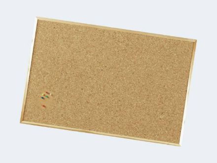 Zeige Details für Pinnwand Kork 30x40cm - 43500 Bild von Pinnwand Kork 30x40cm - 43500