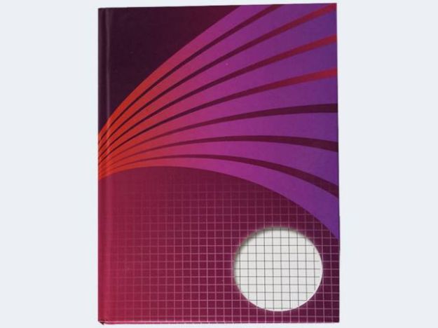 Bild von Kladde A5 200 Seiten kariert rot - 76381