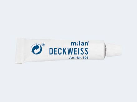 Zeige Details für Milan Deckweiss 7,5ml (305) - Eine Verkaufseinheit = 12 Stück Bild von Milan Deckweiss 7,5ml (305) - Eine Verkaufseinheit = 12 Stück