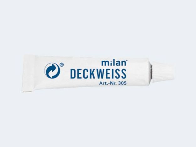 Bild von Milan Deckweiss 7,5ml (305) - Eine Verkaufseinheit = 12 Stück