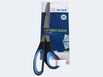 Zeige Details für Milan Softgriff-Schere 21,5cm Edelstahlklinge - 785 Bild von Milan Softgriff-Schere 21,5cm Edelstahlklinge - 785