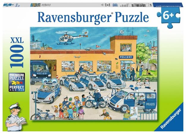 Bild von Ravensburger 10867 Puzzle Polizeirevier 100 Teile