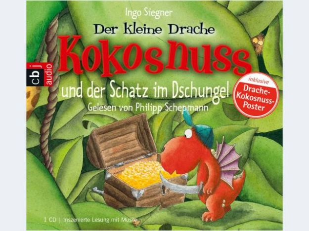 Bild von Kokosnuss CD Schatz im Dschungel 5J mit Poster - 968-0