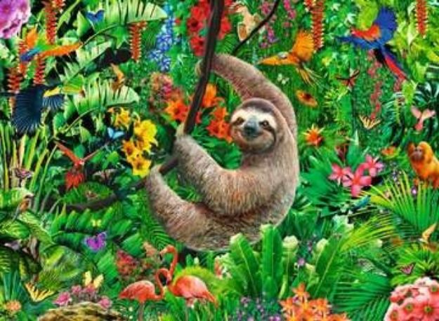 Bild von Ravensburger 13298 Puzzle Gemütliches Faultier 300 Teile
