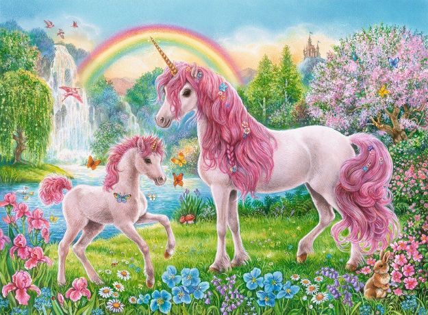 Bild von Ravensburger 13698 Puzzle Magische Einhörner 200 Teile