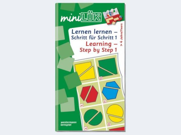 Bild von Mini LÜK Heft Lernen lernen Schritt f Schritt 1 4J - 4521-4