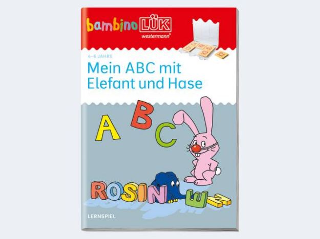 Bild von bambino LÜK Heft Mein ABC mit Elefant und Hase - 7517-5