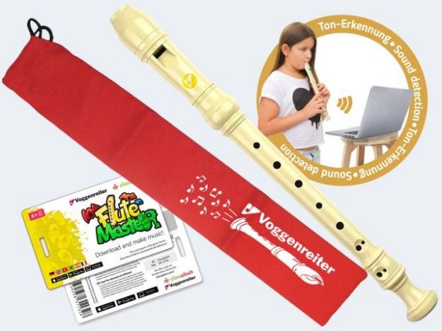 Bild von Voggenreiter Flute Master App Blockflöte barock - 1127-4