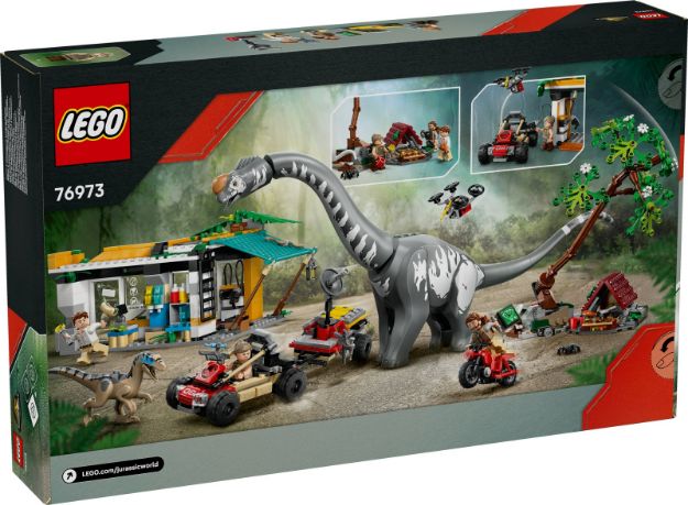 Bild von LEGO® Jurassic World™ - 76973 Raptor & Titanosaurus: Große Fährtensuche