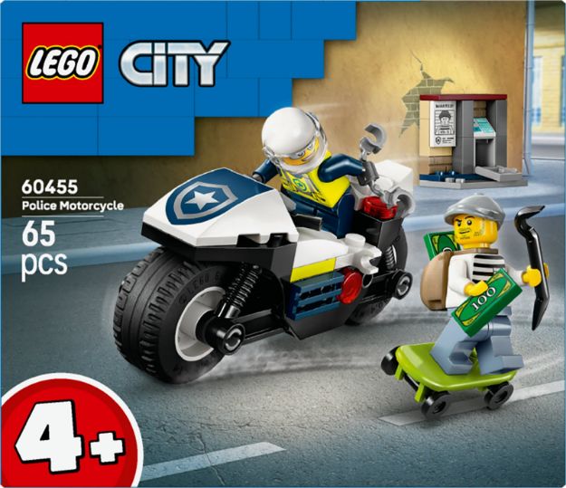 Bild von LEGO® City - 60455 Verfolgungsjagd mit dem Polizeimotorrad