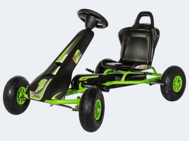 Bild von Ferbedo Go Kart AR 8G grün 5-11 Jahre Luftreifen - 11 200 5