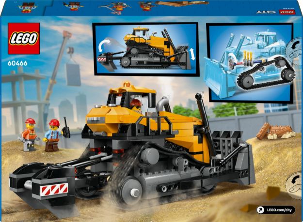Bild von LEGO® City - 60466 Gelber Bulldozer