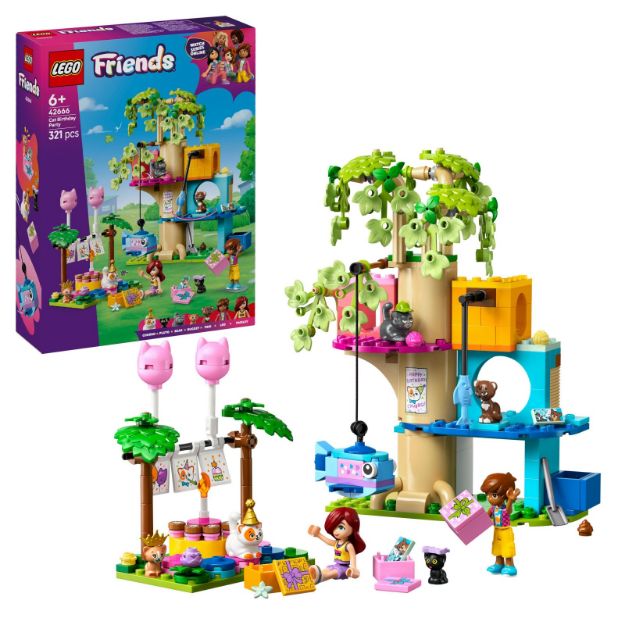 Bild von LEGO® Friends - 42666 Katzengeburtstagsparty & Baumhaus