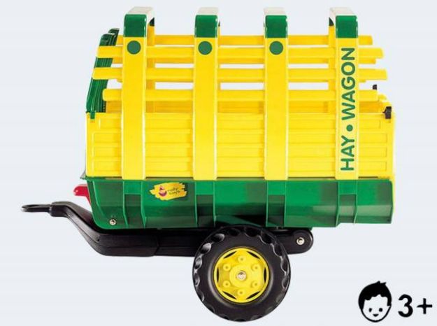 Bild von Rolly Heu Wagen Kipper grün 83cm - 12 298 1