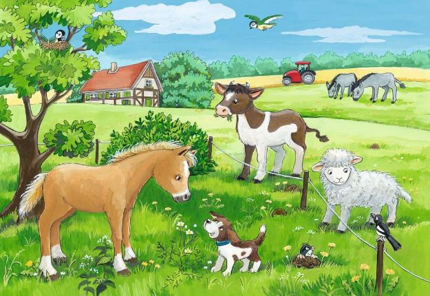 Bild von Ravensburger 07550 Puzzle 2x12Teile - 07582