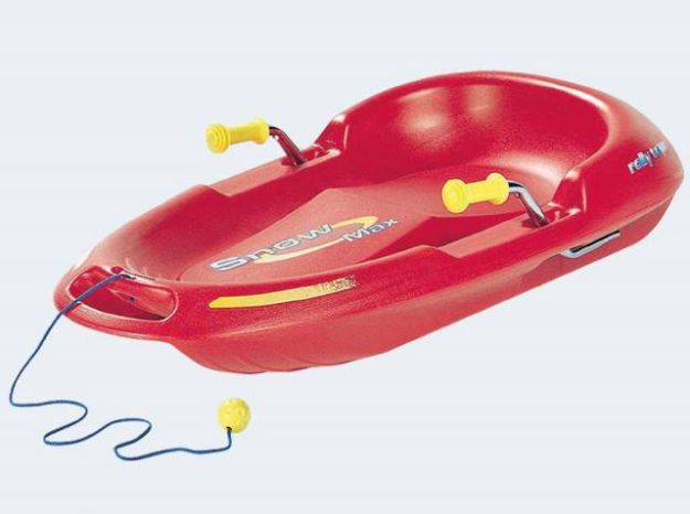 Bild von Bob 104cm Snow Max rot mit Bremse - 20 011 5