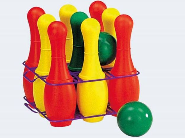 Bild von Kegelspiel 27cm Pl Tragebox - 26 155 0