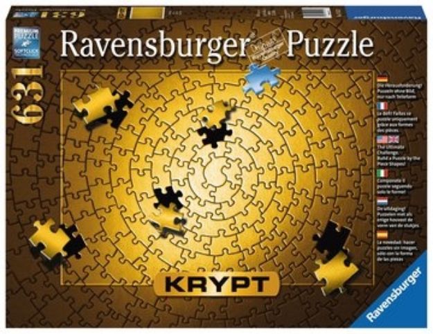 Bild von Puzzle 631T Krypt Gold Erwachsenenpuzzle - 15152