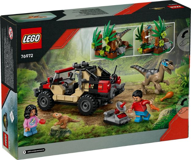 Bild von LEGO® Jurassic World™ - 76972 Raptor: Verfolgungsjagd mit dem Geländewagen