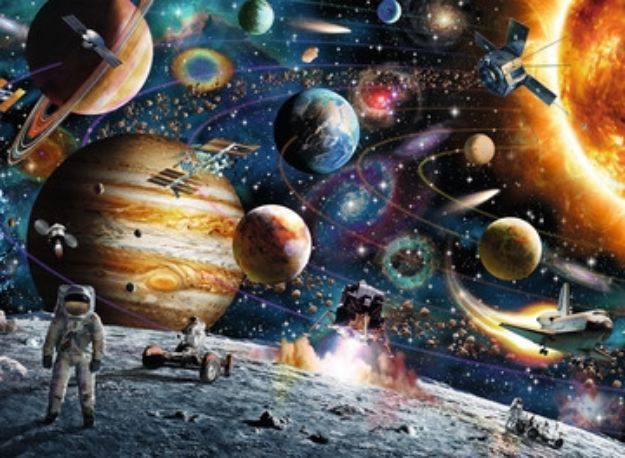 Bild von Ravensburger 10016 Puzzle Im Weltall 150 Teile