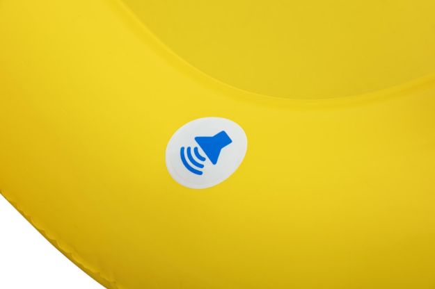 Bild von Badeboot Ente für Kinder 98cm mit Lautsprecher - 34151