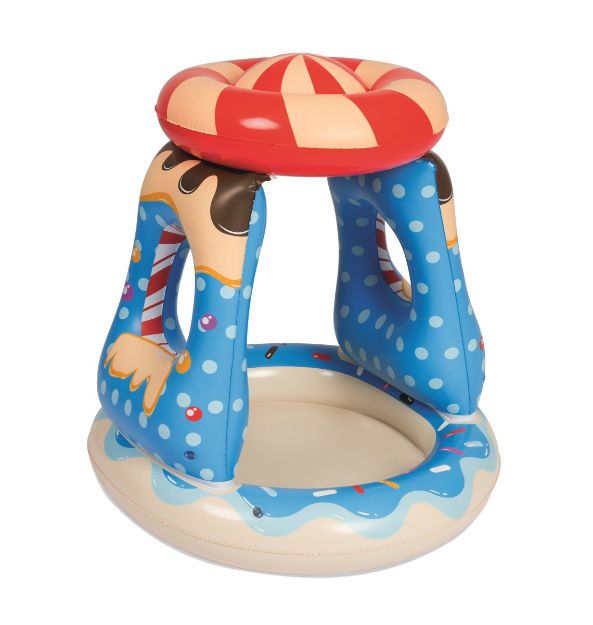 Bild von Babypool mit Sonnenschutzdach Candyville 91x89cm - B52270