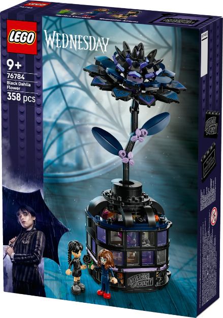 Bild von LEGO® Wednesday - 76784 Schwarze Dahlie