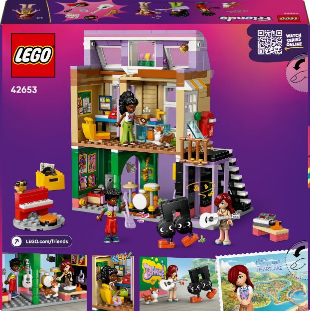 Bild von LEGO® Friends - 42653 Musikladen & Wohnung