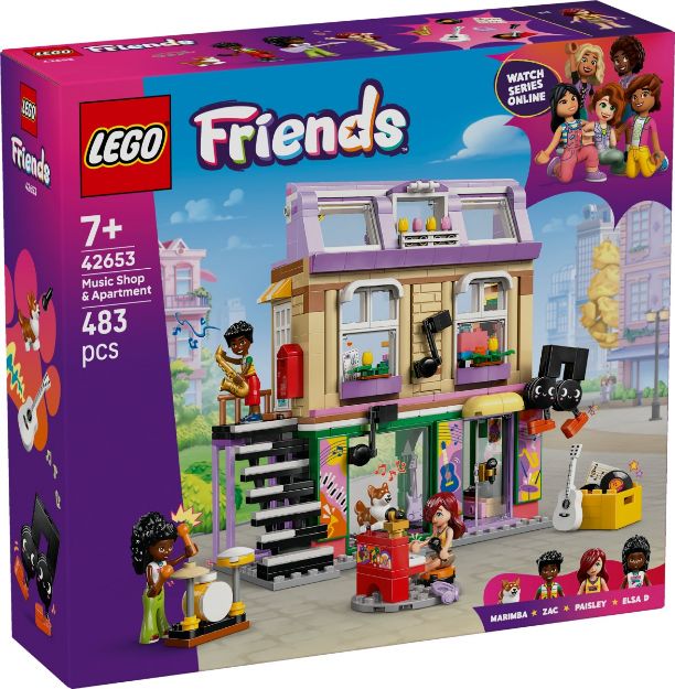 Bild von LEGO® Friends - 42653 Musikladen & Wohnung