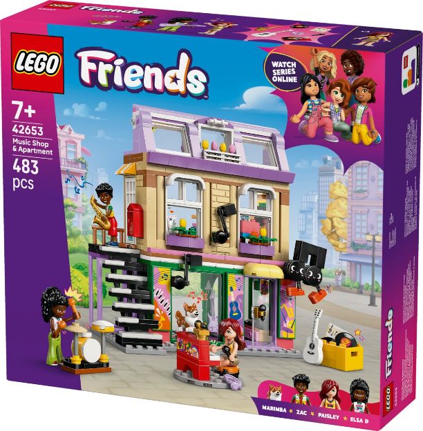Bild von LEGO® Friends - 42653 Musikladen & Wohnung
