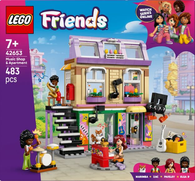 Bild von LEGO® Friends - 42653 Musikladen & Wohnung