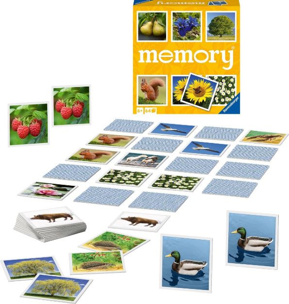 Bild von Ravensburger 20881 Natur memory® der Spieleklassiker für alle Naturfreunde, Merkspiel für 2-8 Spieler ab 6 Jahren