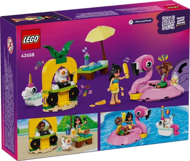 Bild von LEGO® Friends - 42658 Poolparty mit Einhorn und Flamingo
