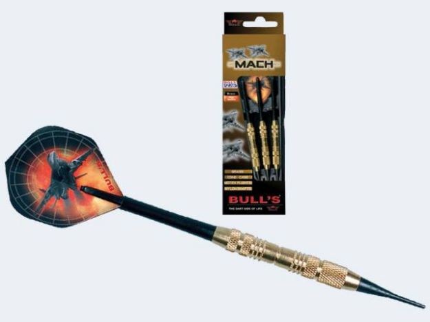 Bild von 3 Softpfeile 18gr Machschwarz - 16048