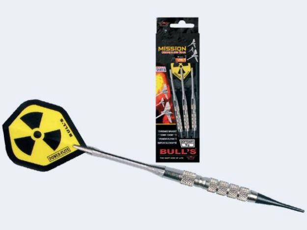 Bild von 3 Softpfeile 16gr Mission silber - 16526