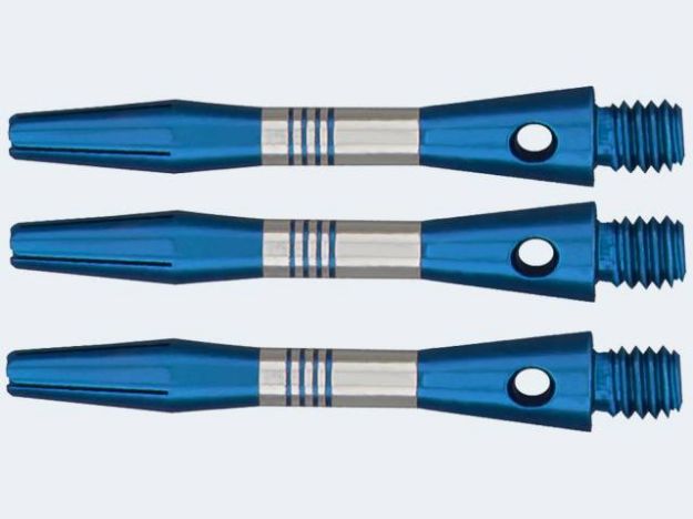 Bild von 3 Alu-Schaft Cetra 35mm blau - 54412