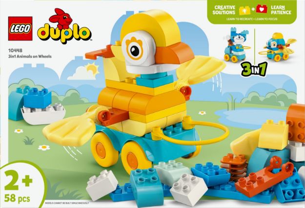 Bild von LEGO® DUPLO® - 10448 Tiere auf Rädern 3-in-1-Set