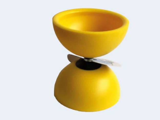 Bild von Diabolo Kolibri gelb ohne Stäbe - J04000-05