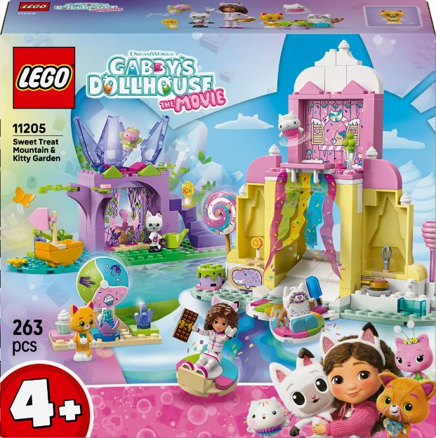 Bild von LEGO® Gabby's Dollhouse - 11205 Zuckerguss-Gebirge und Kätzchen-Garten