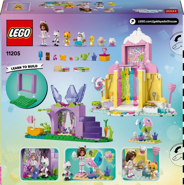 Bild von LEGO® Gabby's Dollhouse - 11205 Zuckerguss-Gebirge und Kätzchen-Garten