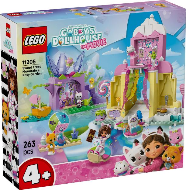 Bild von LEGO® Gabby's Dollhouse - 11205 Zuckerguss-Gebirge und Kätzchen-Garten