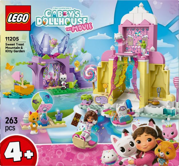 Bild von LEGO® Gabby's Dollhouse - 11205 Zuckerguss-Gebirge und Kätzchen-Garten