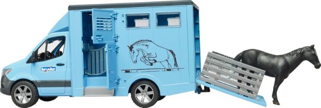 Bild von Bruder 02674 MB Sprinter Tiertransporter mit 1 Pferd
