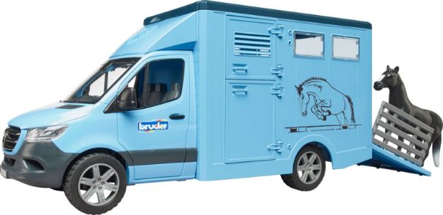 Bild von Bruder 02674 MB Sprinter Tiertransporter mit 1 Pferd