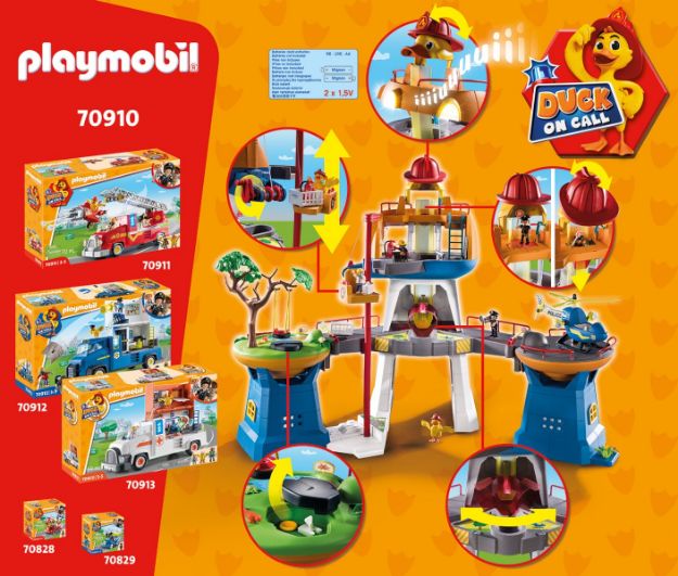 Bild von PLAYMOBIL® - DUCK ON CALL - Das Hauptquartier - 70910